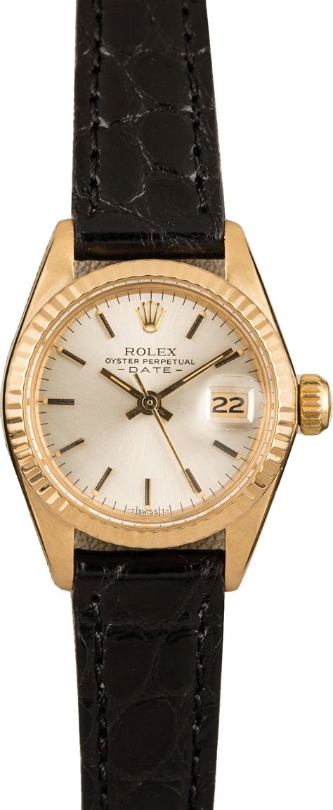 leather straps for rolex|rolex leather strap for women.